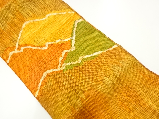 JAPANESE NAGOYA OBI / MAWATA TSUMUGI / WOVEN MOUNTAINS